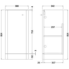 237DIRFL400AB - Line Drawings